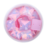 Rosaline AM Square Shape High Quality Glass Sew-on Rhinestones WholesaleRhinestone